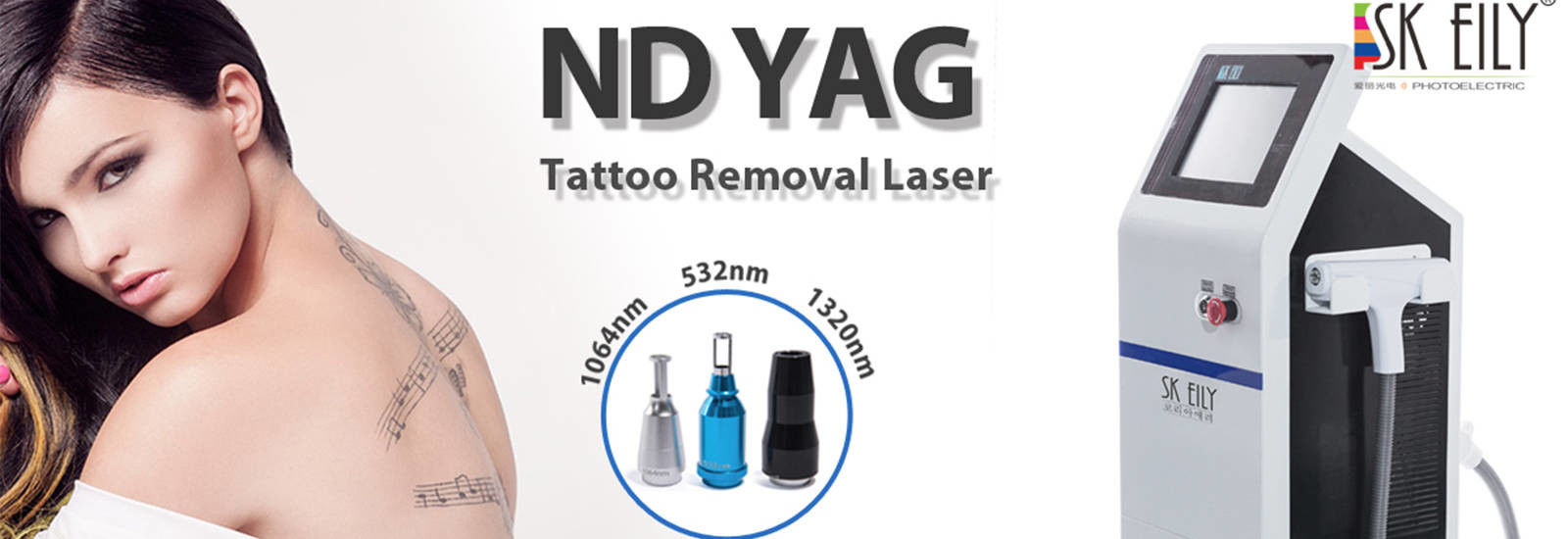 Qualität Nd Yag Laser-Tätowierungs-Abbau-Maschine usine